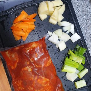 (주)올계농업회사법인 올계 유기농 닭볶음탕 500g — 3점을 준 리뷰어가 2021년 9월 올린 사용 사진