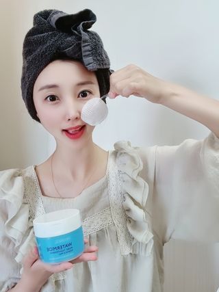 메디힐 워터마이드 포어 타이트닝 에센스 패드 — 5점을 준 리뷰어가 2021년 6월 올린 사용 사진