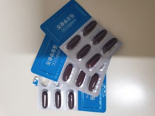 뉴트리션팩토리 비타프렙 오큐슈프림 루테인 오메가3 1050mg — 5점을 준 리뷰어가 2021년 10월 올린 사용 사진