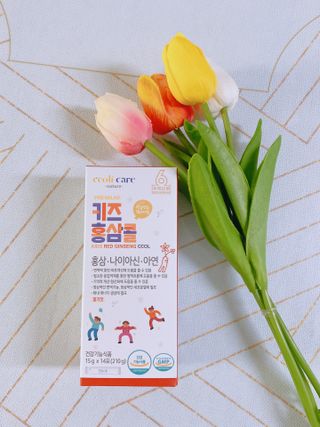 베거스코리아 [콜리케어] 키즈 홍삼콜리 딸기맛 14포 — 5점을 준 리뷰어가 2021년 11월 올린 사용 사진