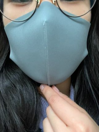 [에이블밤부] 리퓨어 쿠퍼 마스크 10color — 5점을 준 리뷰어가 2021년 3월 올린 사용 사진