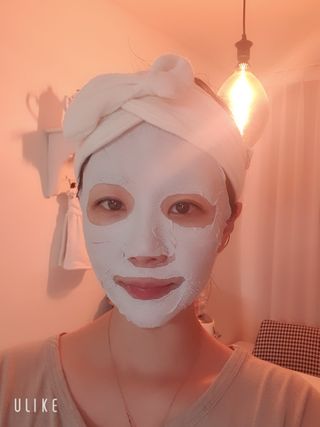 아이디플라코스메틱 페이스핏 플라스터 마스크 _ 리뉴얼 — 5점을 준 리뷰어가 2021년 1월 올린 사용 사진