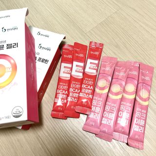 인디닥터 면역 생생 핑크 이뮨 젤리 + 타이탄 BCAA 프로틴 젤리스틱 — 5점을 준 리뷰어가 2022년 6월 올린 사용 사진