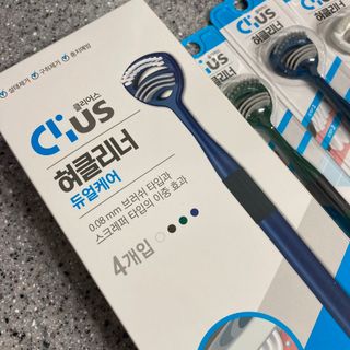 크리오 클리어스 혀백태제거 구취관리 혀클리너 — 5점을 준 리뷰어가 2021년 2월 올린 사용 사진