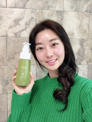 [후르디아] 아보카도 약산성 비건 여성 청결제 — 5점을 준 리뷰어가 2022년 3월 올린 사용 사진