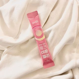[인디닥터] 면역 생생 핑크 이뮨 젤리 — 5점을 준 리뷰어가 2022년 4월 올린 사용 사진
