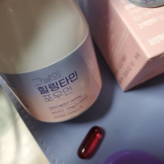 건강상점 그날의 힐링타민 포우먼 — 5점을 준 리뷰어가 2022년 9월 올린 사용 사진