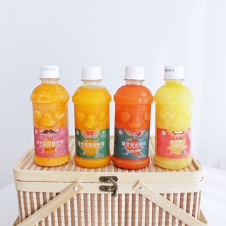 탐라원 제주의 맛, 몬딱주스 4종세트 - 한라봉몬딱주스, 천혜향몬딱주스, 청귤에이드, 당근몬딱주스 — 5점을 준 리뷰어가 2021년 8월 올린 사용 사진