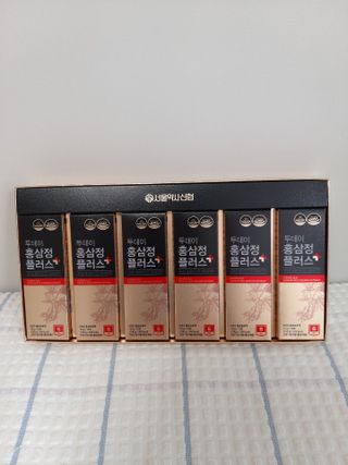 서울약사신협_투데이홍삼정플러스스틱_10g x 60포 — 5점을 준 리뷰어가 2021년 7월 올린 사용 사진