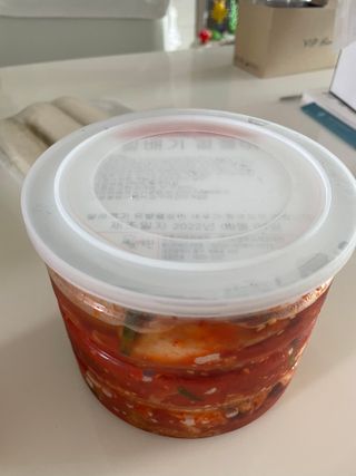 셰프애찬 알배기 겉절이 김치 1kg — 4.5점을 준 리뷰어가 2022년 9월 올린 사용 사진