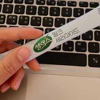 셀렉스스포츠 셀렉스 밀크세라마이드 저분자피쉬콜라겐 28포 X 1박스 — 5점을 준 리뷰어가 2021년 6월 올린 사용 사진