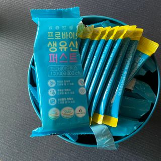 헬스업 프로바이오 생유산균 퍼스트 新 — 5점을 준 리뷰어가 2021년 6월 올린 사용 사진
