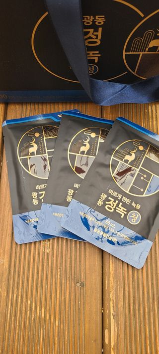 광동생활건강 [광동] 바르게 만든 녹용, 광동정녹청 — 5점을 준 리뷰어가 2021년 11월 올린 사용 사진