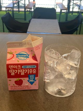 [덴마크] 당저감 초코초코/딸기딸기 우유 — 5점을 준 리뷰어가 2025년 7월 올린 사용 사진