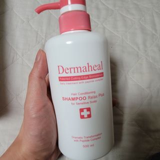 더마힐 헤어 컨디셔닝 샴푸 릴렉스 500ml — 5점을 준 리뷰어가 2021년 3월 올린 사용 사진