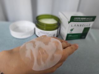 랑벨 랑바이오 블랙 시카 퀵 패드 100매 (3초 쿨링/3분 흡수, 블랙비 프로폴리스/시카 4종 함유, 대용량) — 5점을 준 리뷰어가 2022년 3월 올린 사용 사진