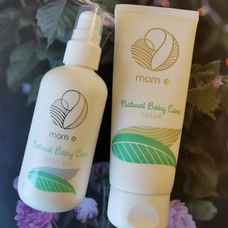 mom e 맘이 내추럴 베이비 케어 크림+바디오일 — 5점을 준 리뷰어가 2021년 1월 올린 사용 사진