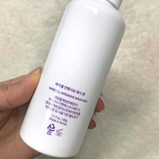 바르셀 저분자피쉬콜라겐 클랜징 파우더 화이트닝 각질제거 필링 워시 젠 90g — 5점을 준 리뷰어가 2021년 11월 올린 사용 사진