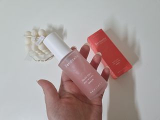 산다화 더블 이펙트 안티 링클 세럼 50ml — 5점을 준 리뷰어가 2022년 11월 올린 사용 사진