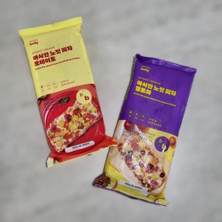 브라잇벨리 비건피자 [노밋피자알로하 & 노밋피자포테이토] 2가지맛 — 5점을 준 리뷰어가 2022년 7월 올린 사용 사진