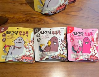 스낵스 와그작후루룩 3종_카카오2봉+아몬드2봉+딸기2봉 (총 6봉) — 5점을 준 리뷰어가 2024년 2월 올린 사용 사진