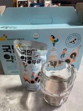 국민바이오 약콩두유 — 3점을 준 리뷰어가 2022년 6월 올린 사용 사진