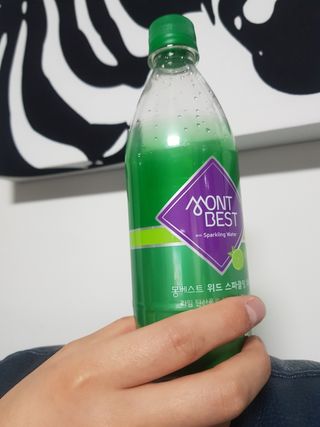 몽베스트 Montbest with Sparkling water Lime20병 — 5점을 준 리뷰어가 2021년 10월 올린 사용 사진