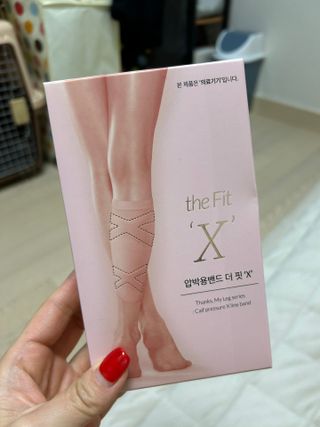 주식회사 땡스마이파트너 [구매평] 땡스마이레그 의료용 종아리압박밴드 다리붓기 혈액순환 압박스타킹 — 4점을 준 리뷰어가 2025년 3월 올린 사용 사진