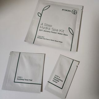 태그스킨 4스텝 주름개선 피부미백 영양 마스크팩 3개 세트(최신버전) — 5점을 준 리뷰어가 2022년 3월 올린 사용 사진