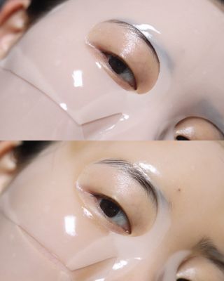 [올리브영] 웰더마 프리미엄 레티놀 콜라겐 리프팅 리스토어 피팅마스크 4매 — 5점을 준 리뷰어가 2025년 7월 올린 사용 사진