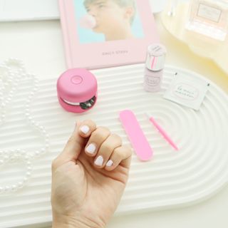 르미니마카롱 스페셜 젤네일세트 — 5점을 준 리뷰어가 2022년 8월 올린 사용 사진