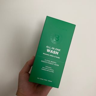 블랙페블 남성청결제 올인원 바디워시 클린 웨이브 — 5점을 준 리뷰어가 2021년 5월 올린 사용 사진