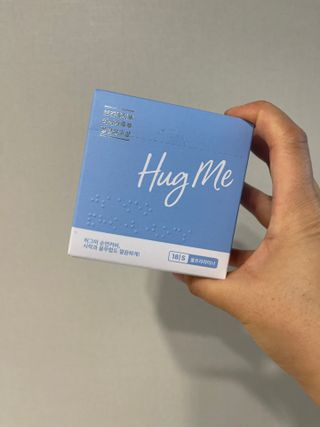 허그미 유기농 순면커버 팬티라이너 + 울트라라이너 — 5점을 준 리뷰어가 2021년 8월 올린 사용 사진