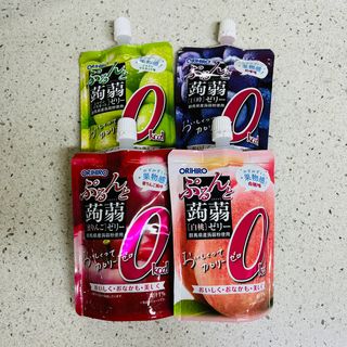 ORIHIRO 오리히로 곤약젤리 제로칼로리 130g 4종 4팩(맛별로 1팩씩) — 5점을 준 리뷰어가 2023년 3월 올린 사용 사진