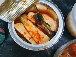 셰프애찬 알타리김치 총각김치 1kg — 5점을 준 리뷰어가 2022년 10월 올린 사용 사진