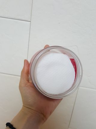 메디필 레드 락토 콜라겐 필링패드 — 5점을 준 리뷰어가 2021년 3월 올린 사용 사진