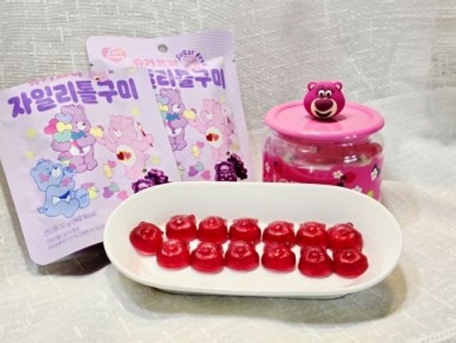 ⭐쿠팡⭐케어베어 슈가프리 자일리톨 구미 (포도맛/단품) 리뷰 사진