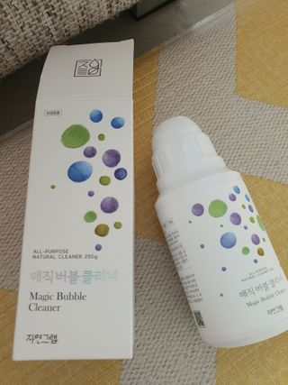 자연그램 매직버블클리너 250g — 5점을 준 리뷰어가 2021년 1월 올린 사용 사진