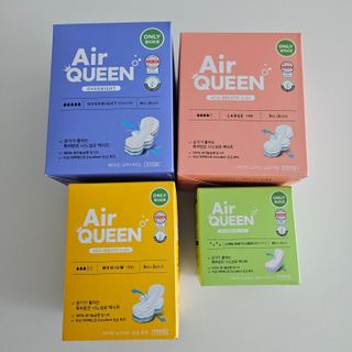 에어퀸 뉴브레스 유기농 생리대 4종 (팬티라이너 20P + 중형 10P + 대형 10P + 오버나이트 8P)_체험단 — 5점을 준 리뷰어가 2024년 5월 올린 사용 사진