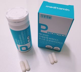 메디타민 인체유래 비피더스 포스트 프로바이오틱스 — 5점을 준 리뷰어가 2021년 5월 올린 사용 사진