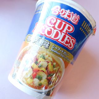 NISSIN 닛신 컵누들  4종 - 씨푸드오리지날, 씨푸드 스파이시, 씨푸드 커리, 씨푸드 XO소스 — 4점을 준 리뷰어가 2021년 10월 올린 사용 사진