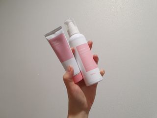 화이트리 채움 베리어 로션, 베리어 크림 세트 — 5점을 준 리뷰어가 2021년 2월 올린 사용 사진