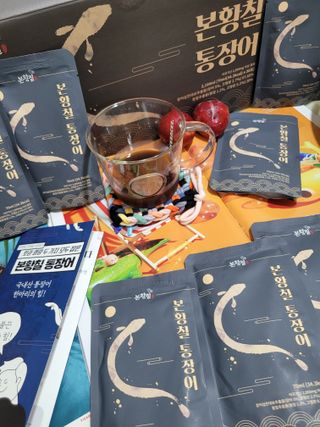 [비린내 완벽제거] 본황칠 통장어 국내산 장어즙 아르기닌 2800mg 장어즙효능 기력보강 — 5점을 준 리뷰어가 2022년 7월 올린 사용 사진
