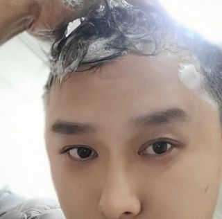 트리마이 건강한 두피를 위한, 약산성 스칼프 스케일러 2종 — 5점을 준 리뷰어가 2022년 12월 올린 사용 사진
