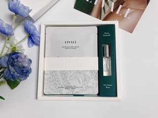 리브얼 | LIVALL 바이오셀룰로오스 마스크 레스트 앤 글로우 33ml  x 3개입 — 5점을 준 리뷰어가 2022년 6월 올린 사용 사진