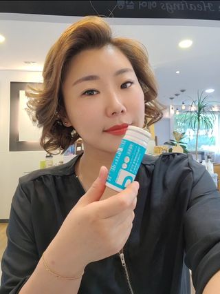 메디타민 인체유래 비피더스 포스트 프로바이오틱스 — 5점을 준 리뷰어가 2021년 8월 올린 사용 사진