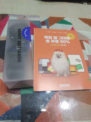 베이컨박스 [BACON] 고아웃클럽 산책 안전벨트 리뉴얼 - 중,대형견용 — 5점을 준 리뷰어가 2021년 12월 올린 사용 사진