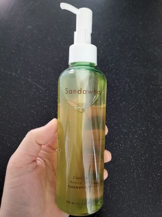 스킨큐어 산다화 순한 클렌징 동백 오일 200ml — 5점을 준 리뷰어가 2023년 4월 올린 사용 사진