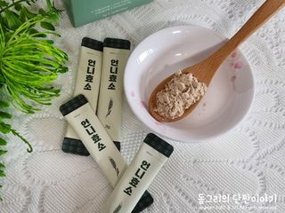 [건강미] 언니효소 마일드 본품 30포 / 쌀과자맛 효소 — 5점을 준 리뷰어가 2022년 4월 올린 사용 사진