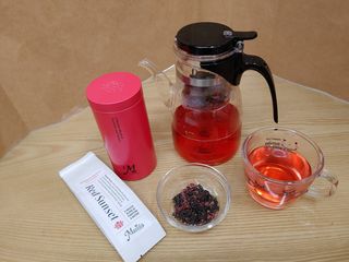 마시다 붉은 석양 빛을 담은 프리미엄 수제 블렌딩 홍차, 레드선셋블랙티 — 5점을 준 리뷰어가 2021년 3월 올린 사용 사진